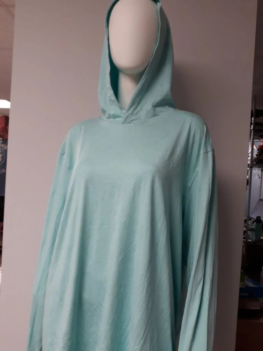 UPF 50 Women's Pull Over Shirt Blue Size XL NEW WITH TAGS! - Picture 2 of 5
